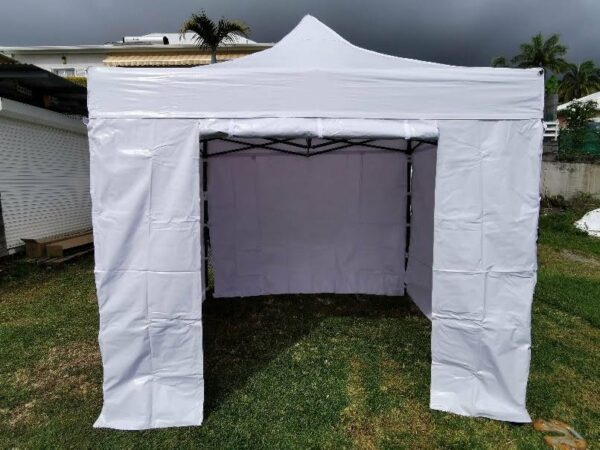 Tente pliante acier Semi Pro 40 - 2,5x2,5m – Image 3