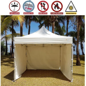 Tente pliante ALU PRO HEX 55 PVC