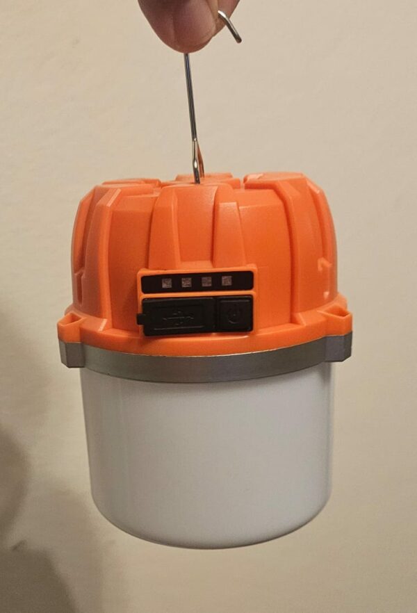 Lampe de camping 500W rechargeable / power bank – Image 2